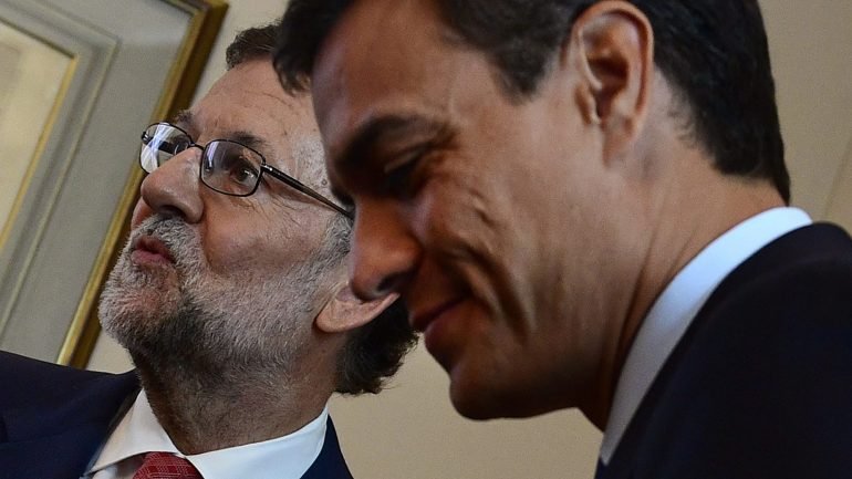 Mariano Rajoy reuniu-se esta manhã com Pedro Sanchéz