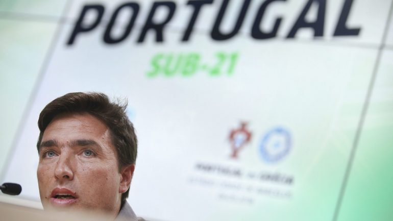 Rui Jorge, o selecionador da equipa de sub-21