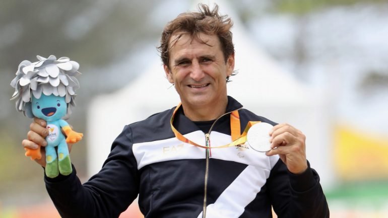 Alessandro Zanardi já conquistou duas medalhas nos Jogos Paralímpicos do Rio de Janeiro