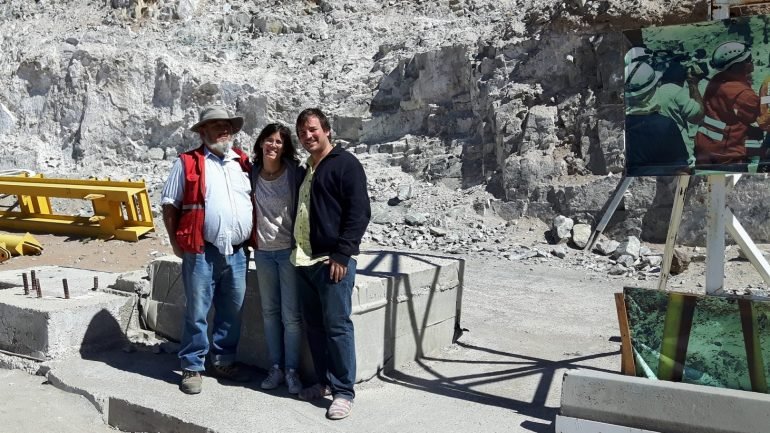 Visitámos a Mina de San José, de onde 33 mineiros foram resgatados em 2010. Jorge Galleguillos foi um deles.