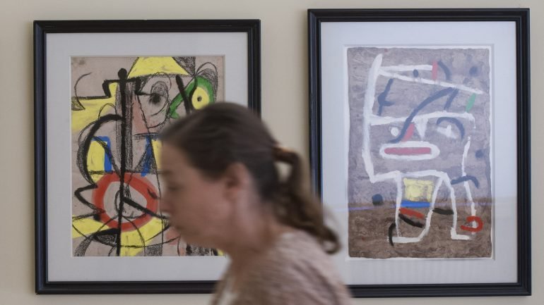 Obras de Miró estão expostas na Fundação Serralves