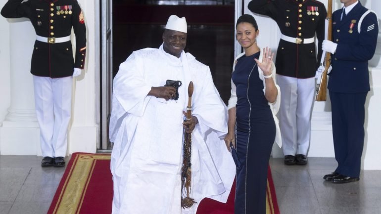 Yahya Jammeh assumiu o poder na Gâmbia depois de um golpe de estado a 22 de julho de 1994