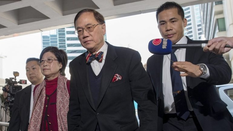 Tsang, de 72 anos, foi chefe do Governo de 2005 a 2012 e é o titular do mais alto cargo de Hong Kong ser condenado num caso criminal