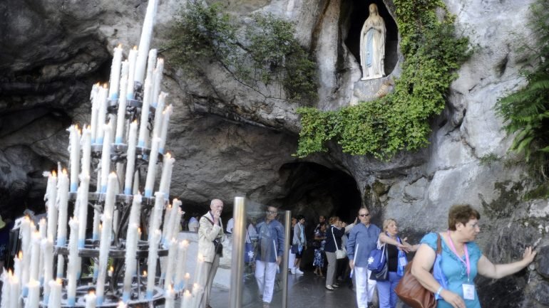 O Santuário de Lourdes foi construído em finais do século XIX