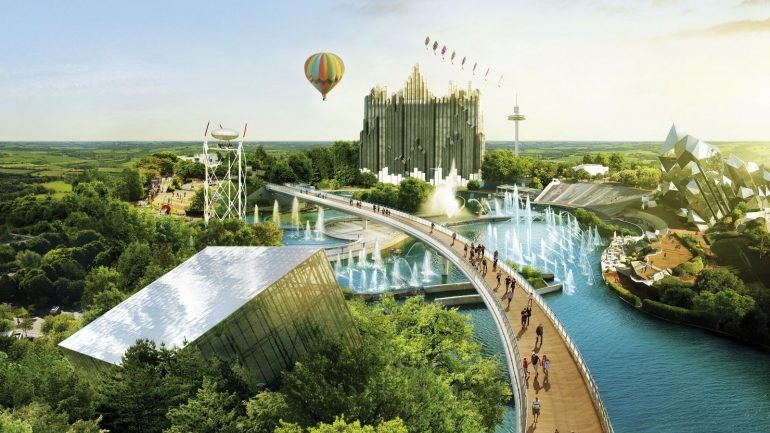 O Futuroscope é o segundo parque de diversões mais visitado em França, desde a sua abertura em 1987.