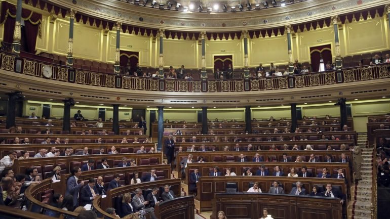 O Partido Popular, o maior no parlamento e base de apoio do Governo, e o Cidadãos (centro) votaram contra e o PSOE (Partido Socialista Operário Espanhol) absteve-se.