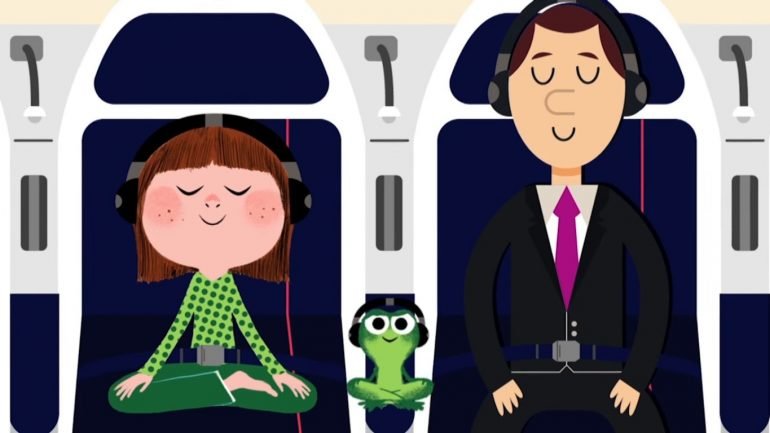 São oferecidos serviços com o objetivo de relaxar os clientes e fazê-los sentir-se mais confortáveis e descontraídos durante o voo