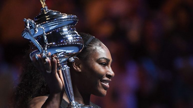 Serena Williams venceu 23 Grand Slams na sua carreira