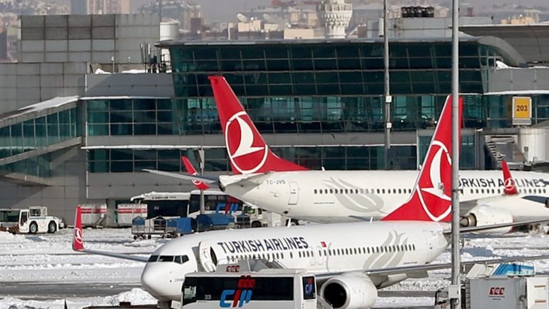 A Turkish Airlines foi eleita, em 2016, a melhor companhia aérea da Europa