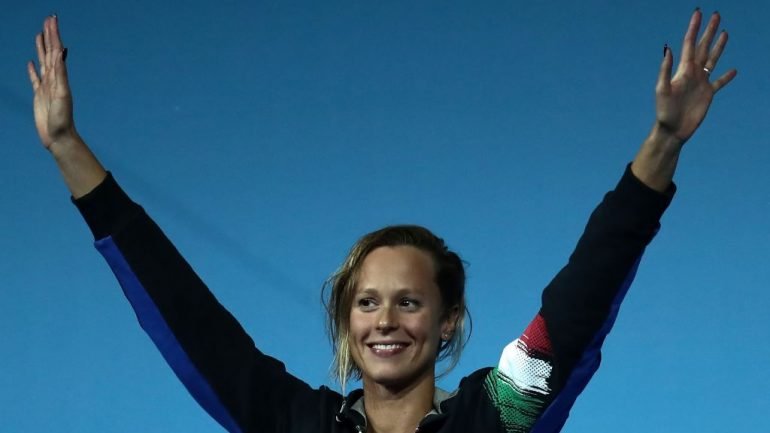 Federica Pellegrini conseguiu cinco ouros, quatro pratas e um bronze nos últimos sete Mundiais de piscina longa
