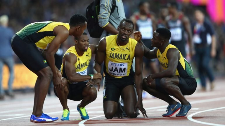 Usain Bolt despediu-se da pior forma naquela que foi uma espécie de pista sagrada: a do Estádio Olímpico de Londres