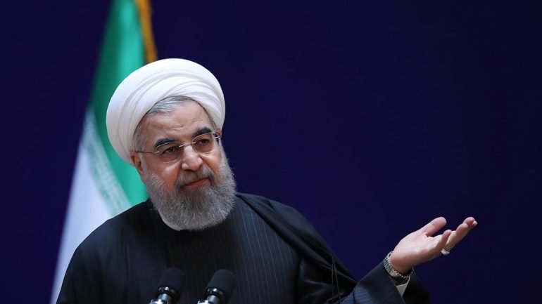 Hassan Rouhani, presidente iraniano, continua a dizer que a estratégia nuclear do país é puramente defensiva