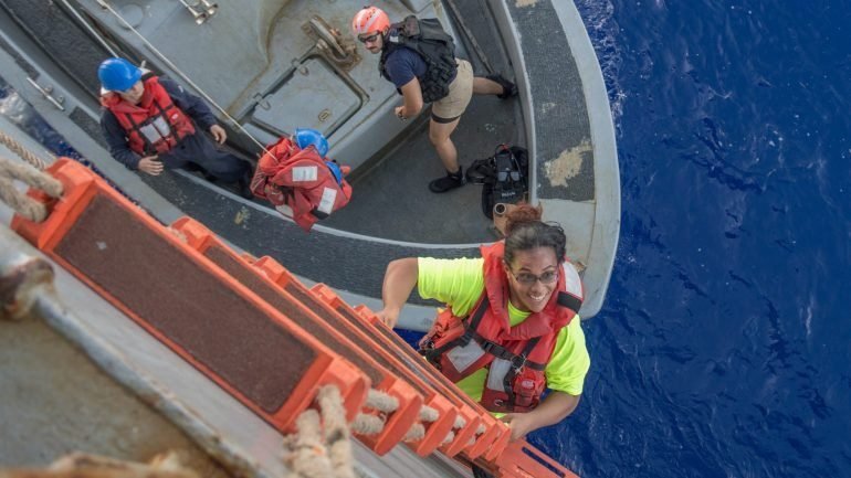 Tasha Fuiava e Jennifer Appel foram resgatadas no passado dia 25 de outubro, depois de cinco meses em alto mar