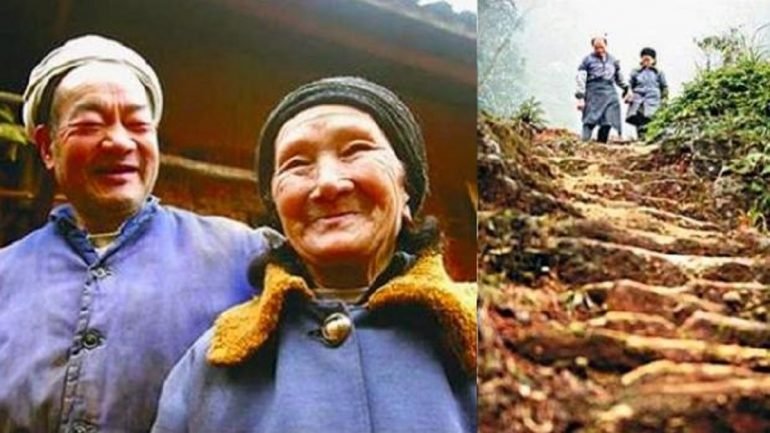 Liu Guojiang perguntava todos os dias à mulher se ela se arrependia de ter ido viver para as montanhas