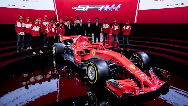 A Ferrari apresentou o novo monoveículo esta quinta-feira