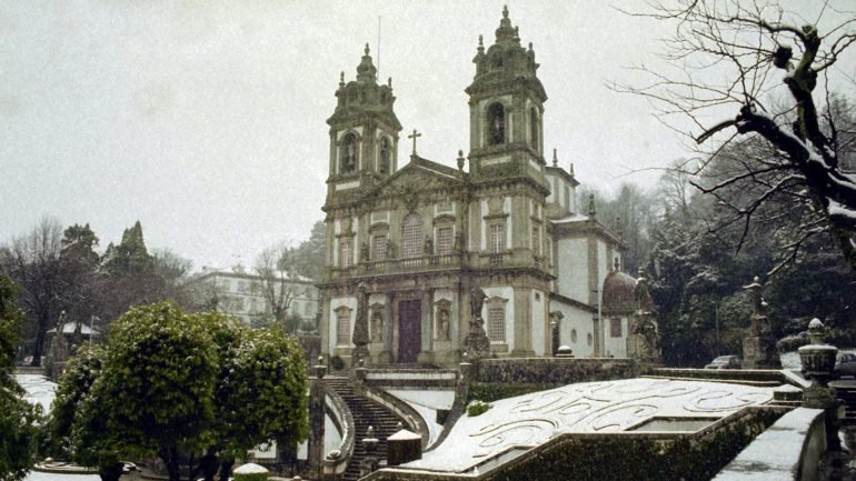 O Santuário do Bom Jesus do Monte, em Braga, é um dos dois candidatos portugueses a património mundial da UNESCO.