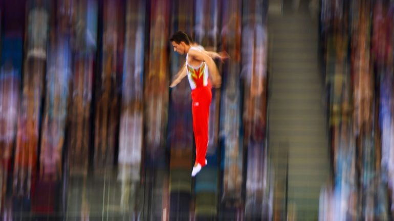 Diogo Ganchinho ganhou a primeira medalha de ouro de Portugal nos Europeus de Baku, num total de dez até ao momento