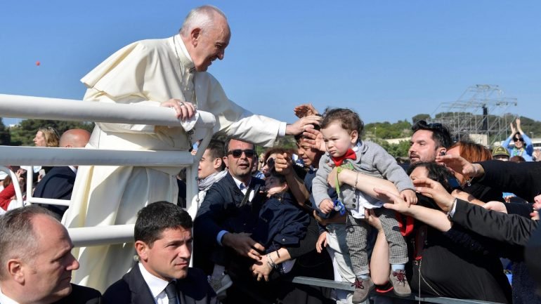 O Papa Francisco pediu o &quot;fim da violência&quot; na Nicarágua