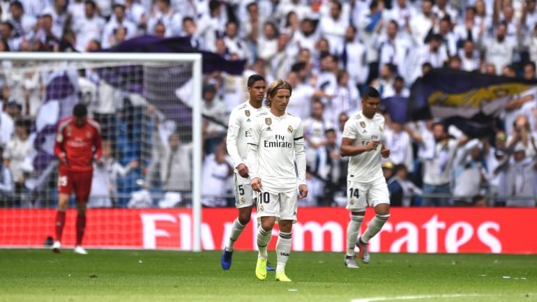 Real Madrid somou mais uma derrota no Campeonato e, em parelelo, fixou um novo registo histórico sem marcar