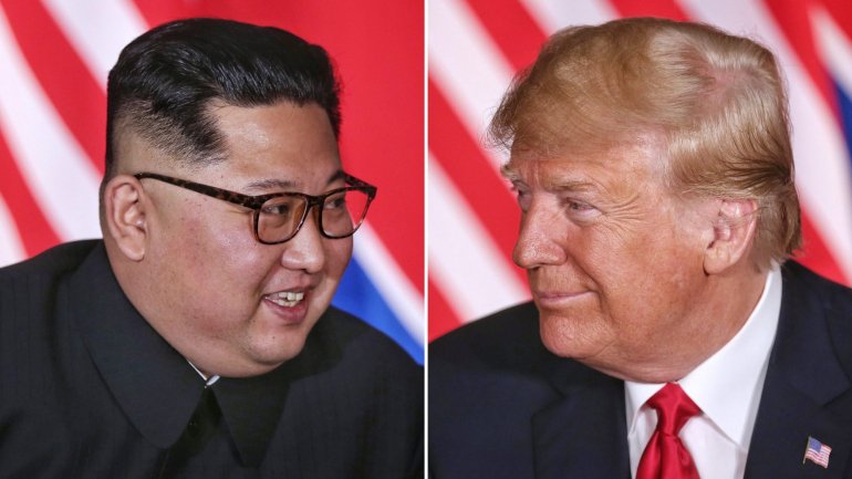 Os líderes norte-coreano, Kim Jong Un, e norte-americano, Donald Trump protagonizaram uma cimeira história em junho