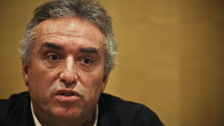 O presidente do Sindicato dos Estivadores do Centro e Sul de Portugal, António Mariano