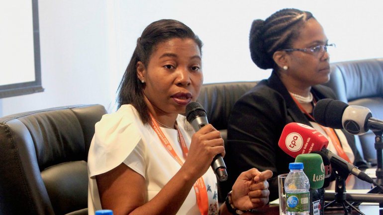 Amélia Domingos, a chefe do gabinete jurídico do Instituto Nacional de Segurança Social (INSS) de Angola