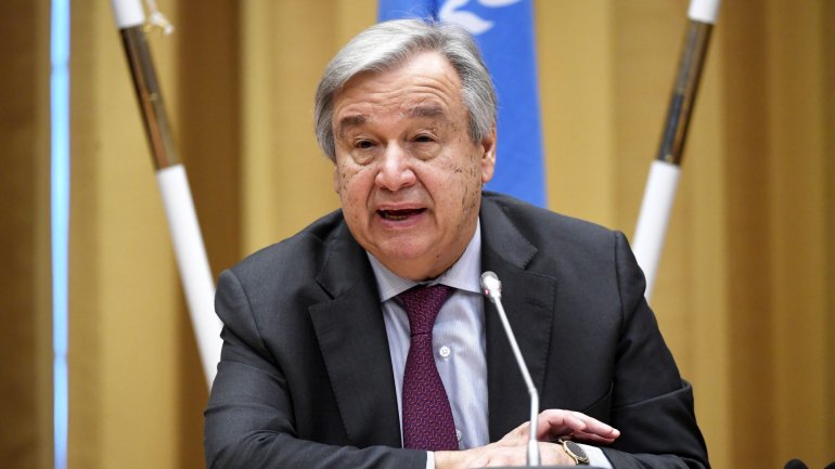 António Guterres, o secretário-geral das Nações Unidas
