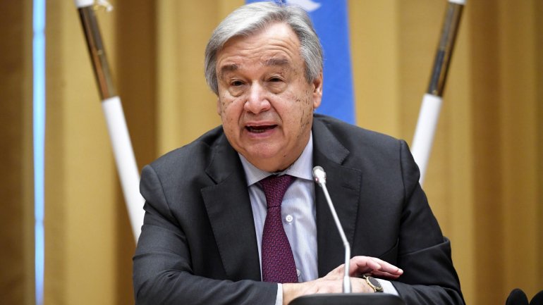 António Guterres, secretário-geral das Nações Unidas, já enviou a mensagem de Ano Novo
