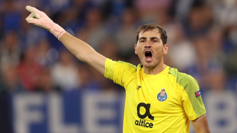 O guarda-redes Iker Casillas, do FC Porto