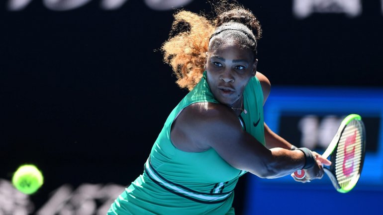 Serena Williams, atual 16.ª do 'ranking' mundial de ténis