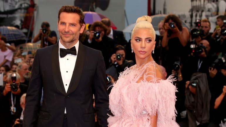 Bradley Cooper e Lady Gaga no Festival Internacional de Cinema de Veneza