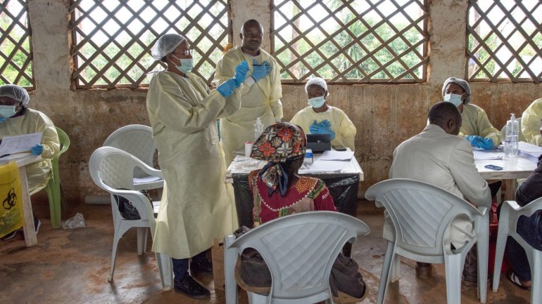 A RD Congo foi atingida nove vezes pelo ébola, depois da primeira aparição do vírus naquele país africano, em 1976