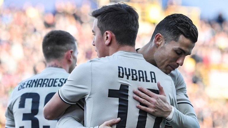 Dybala entrou para o lugar de Alex Sandro e marcou o único golo do Bolonha-Juventus menos de dez minutos depois
