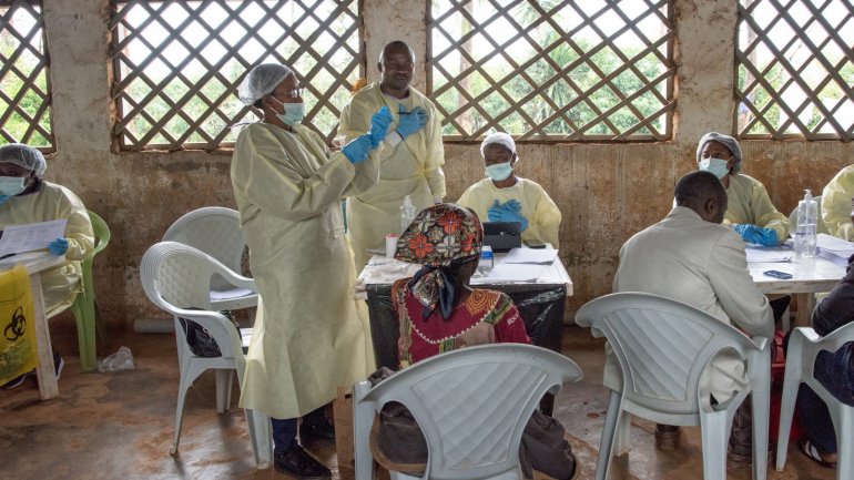 A epidemia de Ébola foi declara a 1 de agosto de 2018
