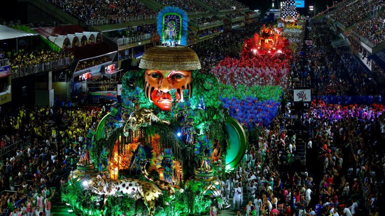 O carnaval do Rio de Janeiro começou na passada sexta-feira. EPA/Marcelo Chello