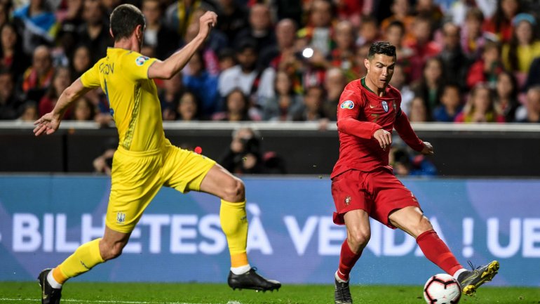 O jogo entre portugueses e ucranianos terminou sem golos