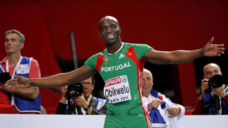 Francis Obikwelu foi medalha de prata nos Jogos Olímpicos de 2004 e ainda detém o recorde europeu de 100 metros,