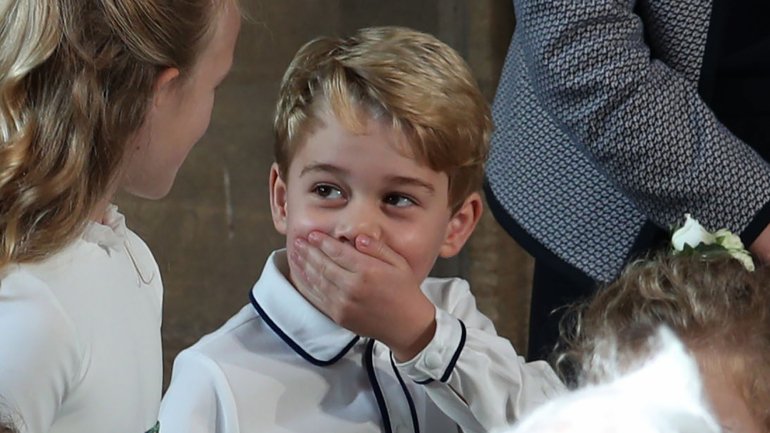 O Príncipe George, filho de William e Kate Middleton, também terá seguido a rigorosa dieta dos membros mais pequenos da realeza.