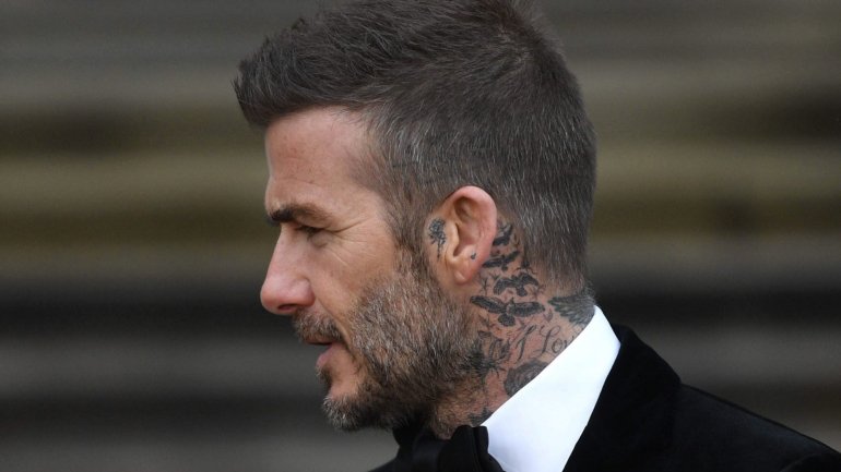 O advogado do ex-futebolista referiu que Beckham admitiu a culpa em tribunal