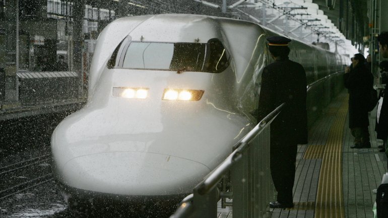 O Alfa X faz parte da linha de comboios Shinkansen