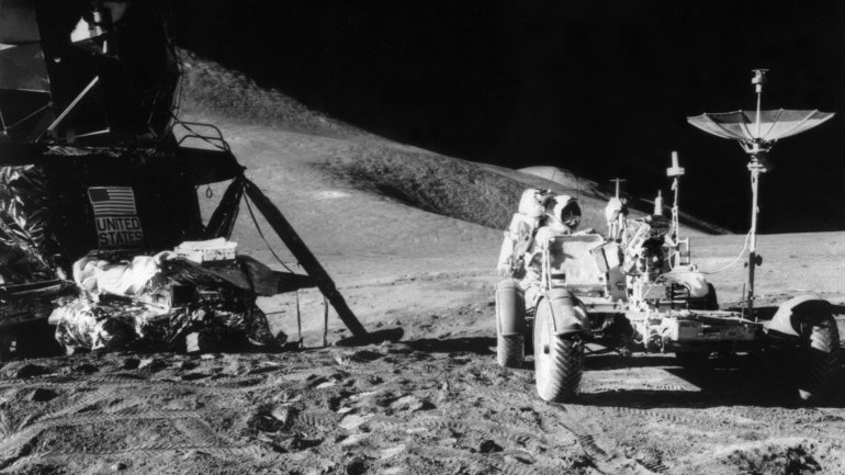 As missões Apollo 12, 14, 15 e 16 captaram &quot;tremores de lua&quot;