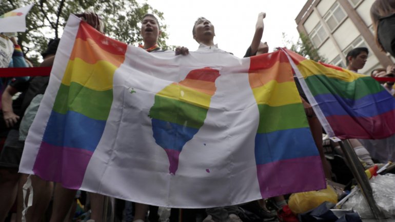 A semana passada, Taiwan aprovou o casamento gay depois de três décadas de luta pela igualdade de direitos