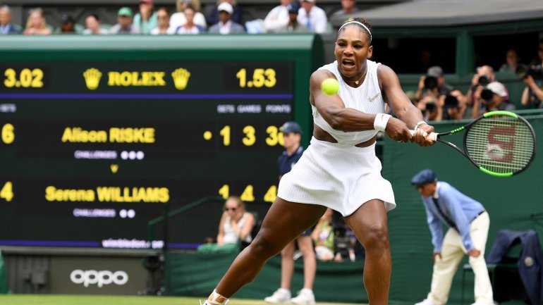 A tenista norte-americana Serena Williams foi campeã de Wimbledon por sete vezes