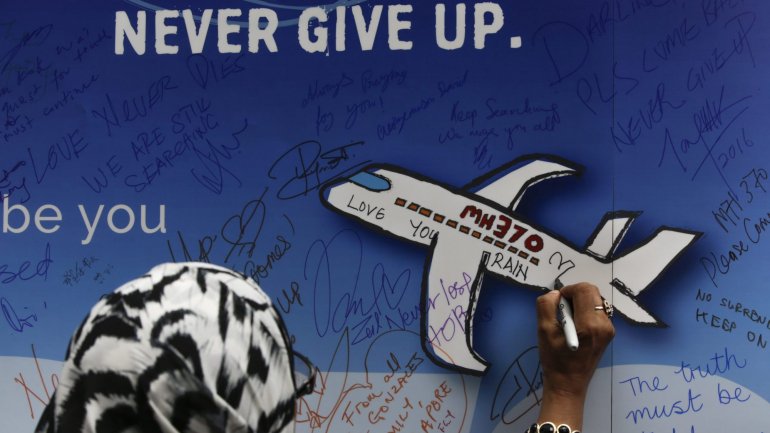 O voo MH370 da Malaysia Airlines desapareceu a 8 de março de 2014
