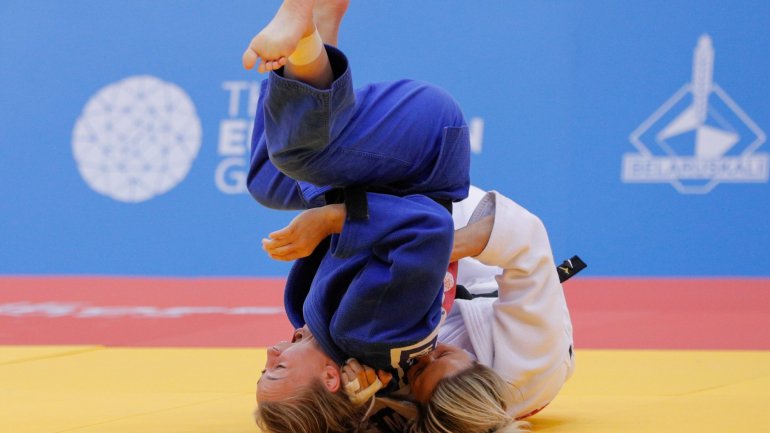 Telma Monteiro conquistou a medalha de bronze nos Jogos Olímpicos do Rio de Janeiro 2016 na categoria de –57 kg