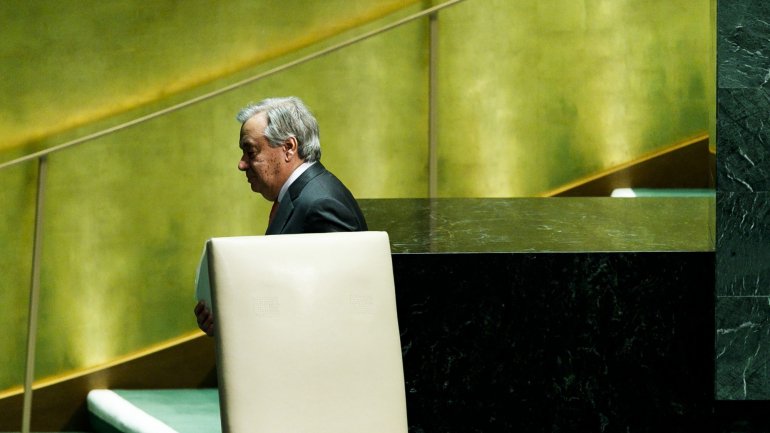 António Guterres sugeriu numa carta interna várias medidas para controlar gastos dentro da ONU.