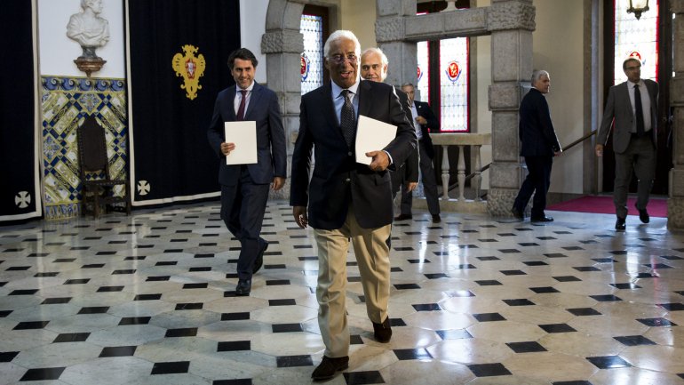 António Costa levou esta terça-feira a lista de nomes do novo Governo ao Presidente da República