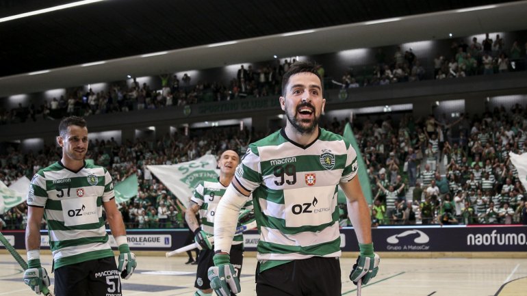 Sporting venceu Oliveirense no jogo grande da segunda jornada do Campeonato de hóquei em patins