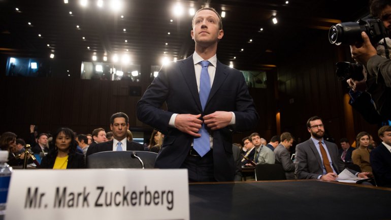 A última vez que Mark Zuckerberg foi chamado foi devido ao caso Cambridge Analytica