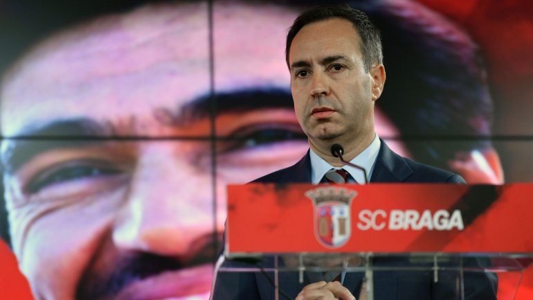 António Salvador, presidente do Sporting Clube de Braga, foi acusado da alegada prática do crime de falsificação de documento